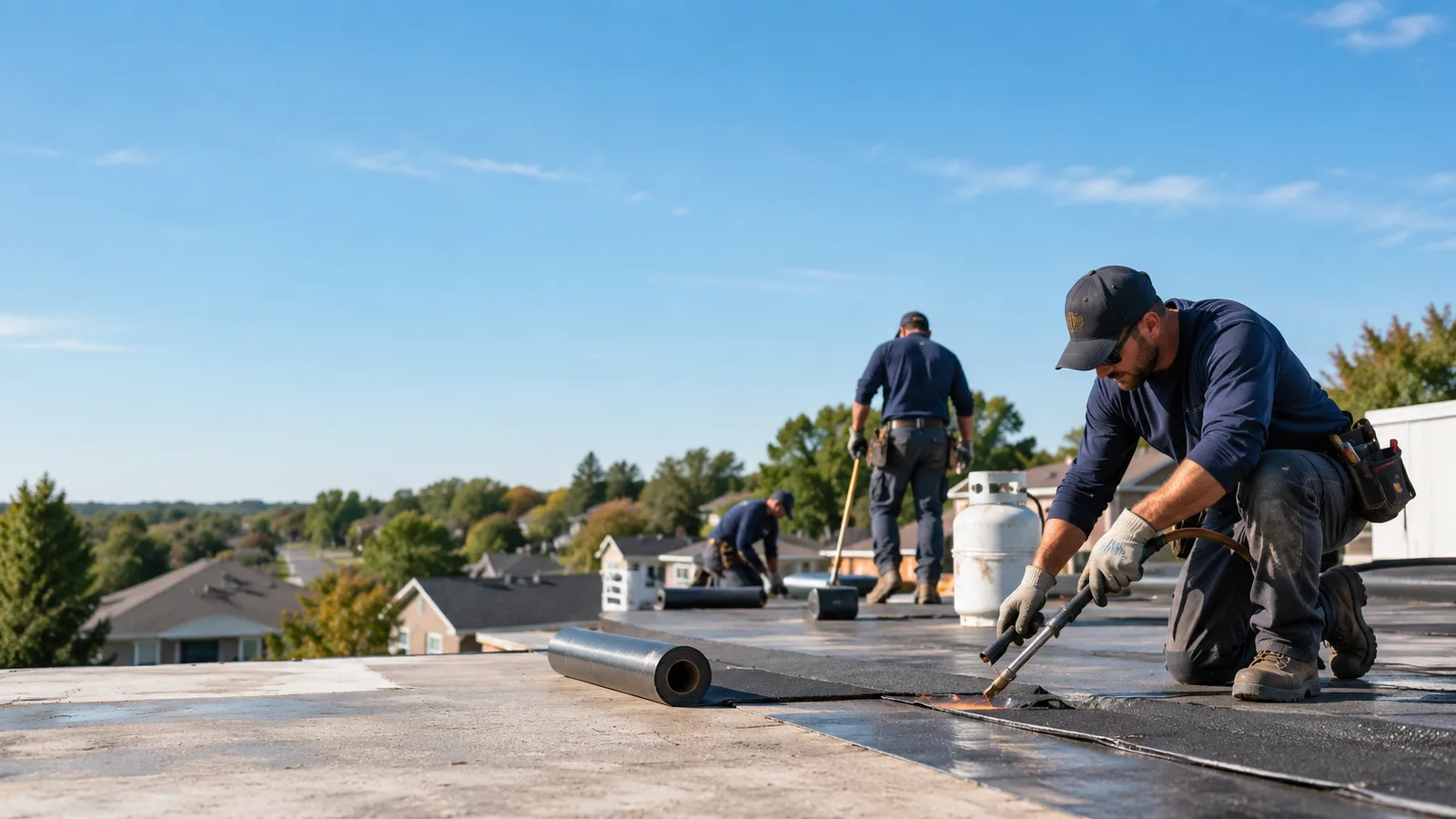 Flat Roof Leak Repair providers in South Byron, NY